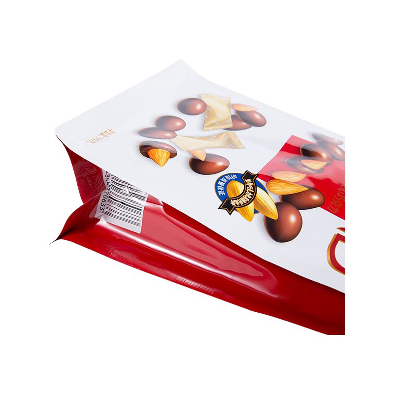 Fuktsikker sjokoladepose med åtte sider Fuktsikker sjokoladepose med åtte sider