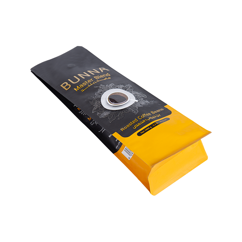 250 g, 500 g, 1 kg kaffebønne emballasjepose 250 g, 500 g, 1 kg kaffebønne emballasjepose