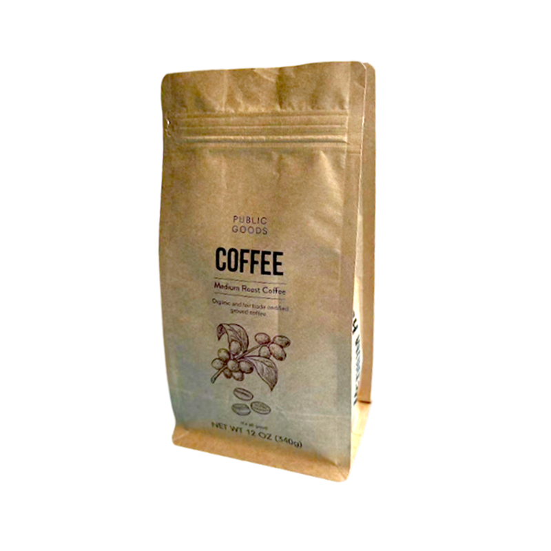 Tøff, slitesterk, pustende, rivebestandig nedbrytbar kraftpapirpose Tøff, slitesterk, pustende, rivebestandig nedbrytbar kraftpapirpose