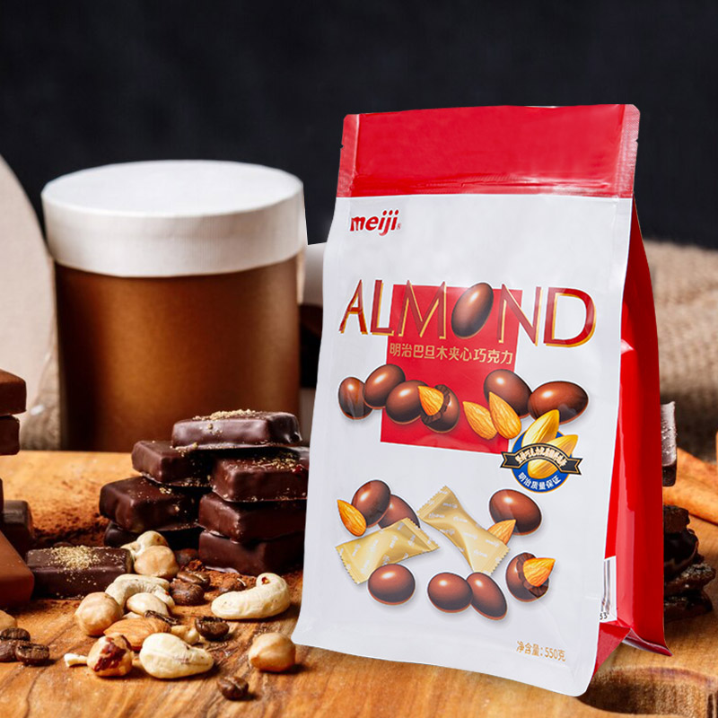 Fuktsikker sjokoladepose med åtte sider Fuktsikker sjokoladepose med åtte sider