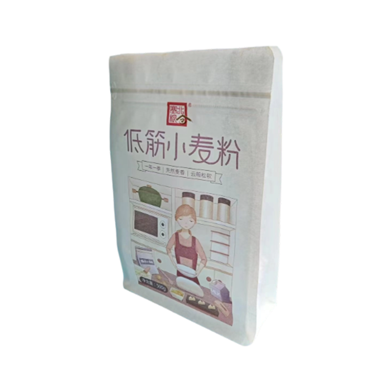 Tøff, slitesterk, pustende, rivebestandig nedbrytbar kraftpapirpose Tøff, slitesterk, pustende, rivebestandig nedbrytbar kraftpapirpose