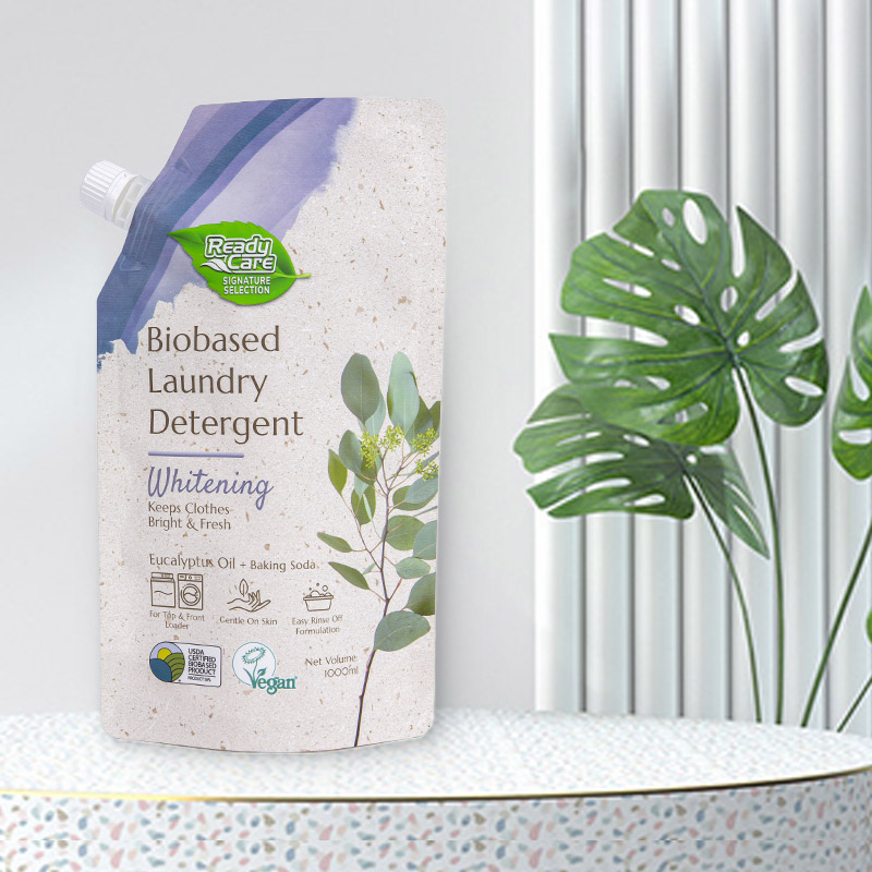 Tutpose vaskemiddelpose med forseglingsevne