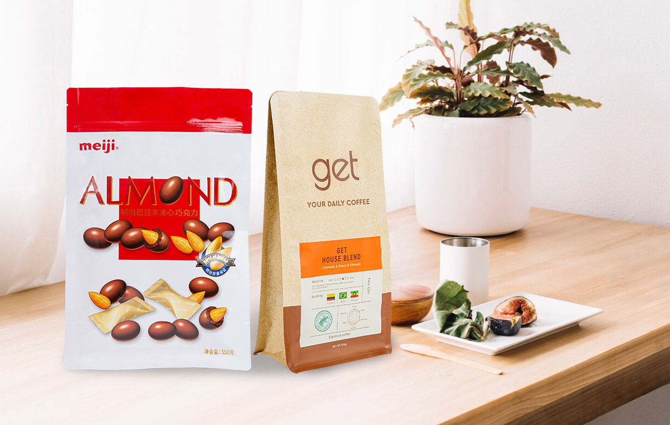 Åttesiders forseglingspose