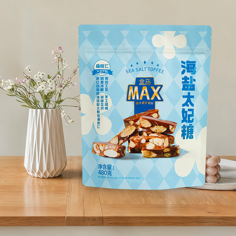 Digitale trykk i levende farger - Snackpose med lav pose